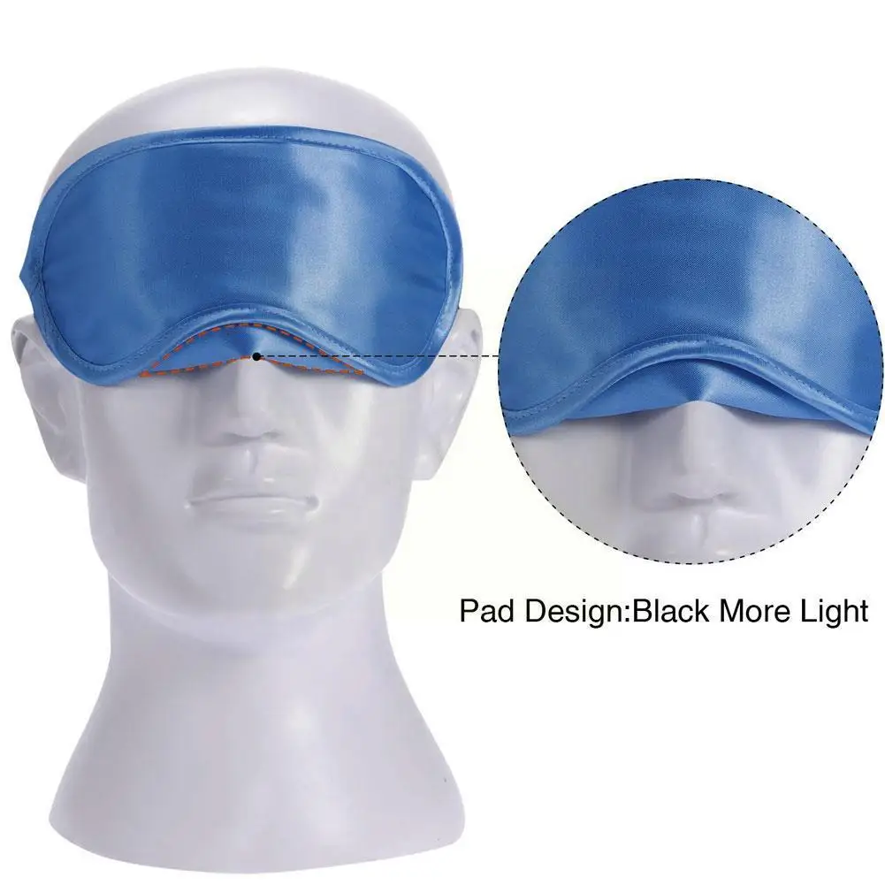 1pcs Comfortable Sleep Eye Mask Shade Cover Blindfold Night Sleeping Travel Aid Sleeping Mask Blindfold Eyepatch - Image 3