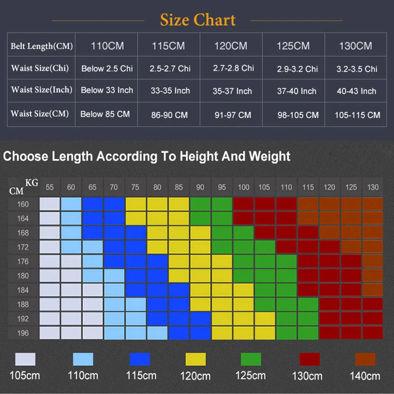 110 120 130 140 150 160 170cm Plus Size Men Belts High Quality Genuine Leather LONG Large Pin Buckle Male Belts Waist for Mens - Image 6