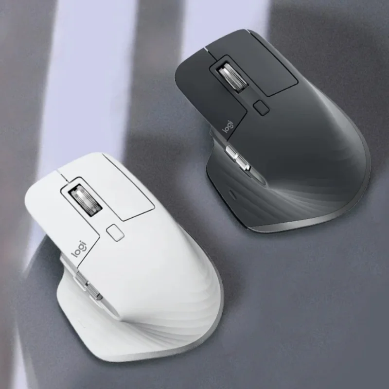 Logitech MX Master 3S Bluetooth Wireless Mouse Bluetooth 2.4G Low Noise Ergonomic Design Mouse For Laptop Gaming Accessoires