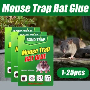 1-25pcs Mouse Board Sticky Rat Glue Mouse Adhesive Glue Board Mice Catcher Trap Non-toxic Pest Control for Restaurant Kitchen