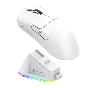 Attack Shark X11 Tri Mode Bluetooth Wireless Mouse With Charger Base Rgb Ergonomics Mice Lightweight Pc Gamer Accessories