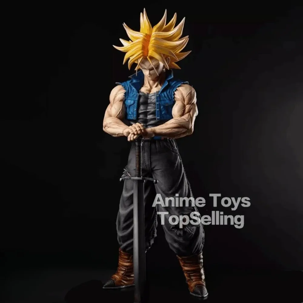 25cm/9.84in Anime Dragon Ball Z Figure Trunks Action Figures Pvc Statue Collection Model Toys for Children Gifts - Image 4