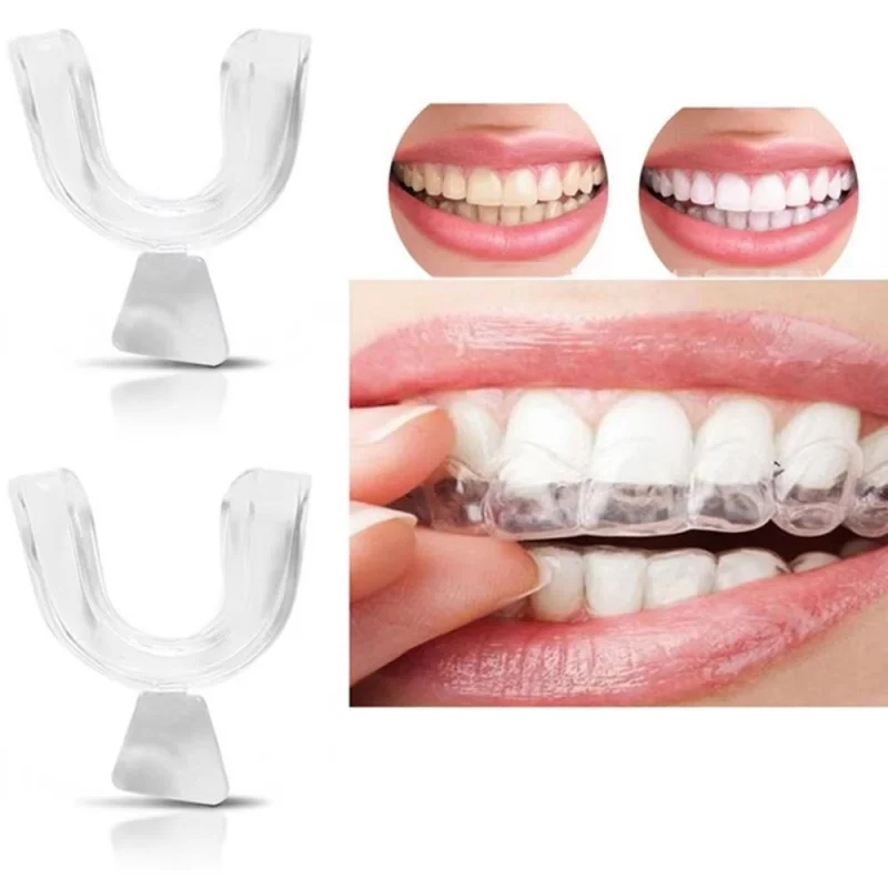 1/2/4/8Pcs Anti Snoring Bruxism Sleeping Mouth Guard Night Guard Gum Shield Mouth Tray Stop Teeth Grinding Sleep Aid Health Care