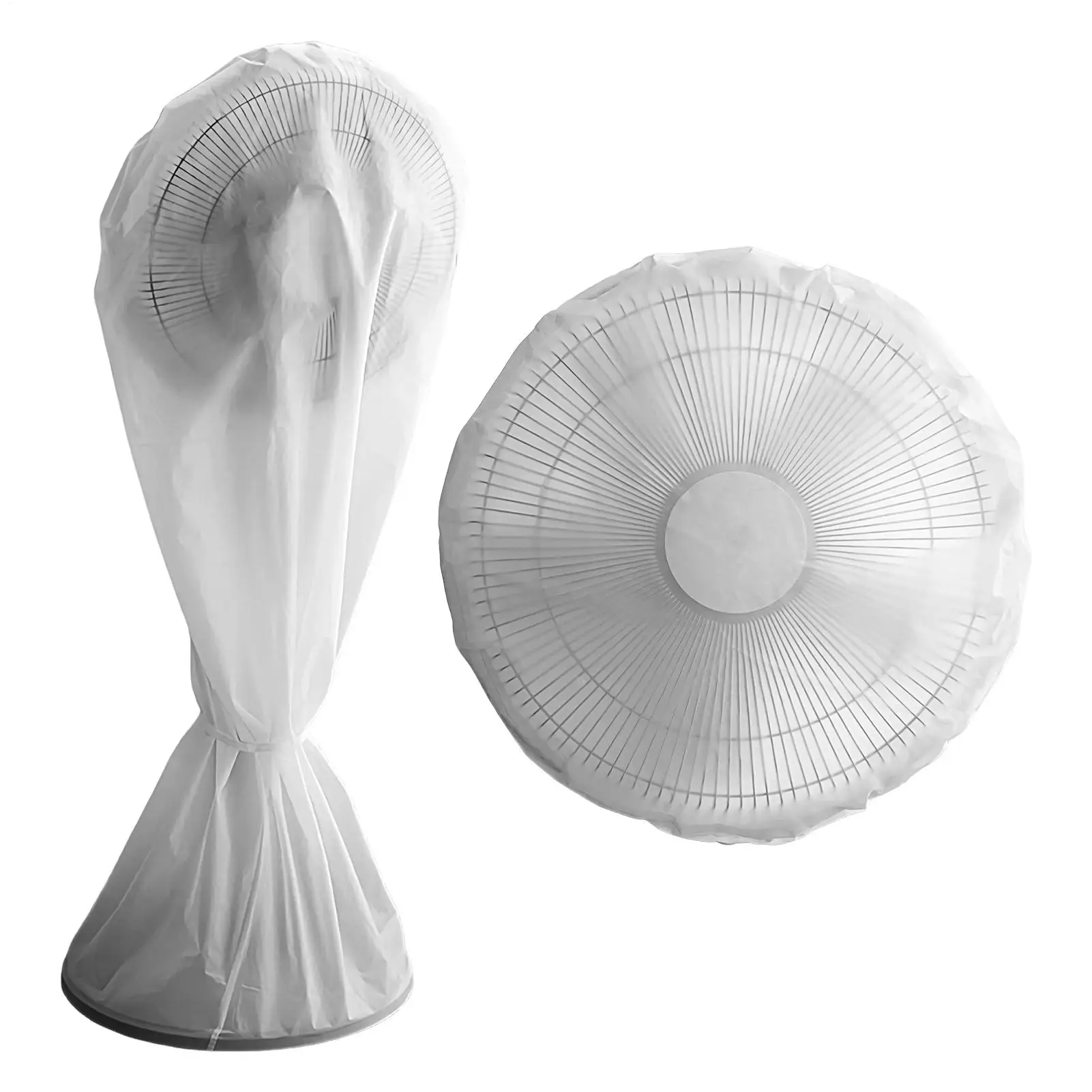 Waterproof Fan Dust Cover Universal Electric Vertical Floor Fan 360 Dustproof Covers Round Washable Damp-Proof Protector - Image 2