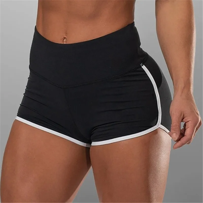 S-3XL Summer Quick-drying Running Shorts For Women High Waist Women Exercise Sexy Hips Push Up Sportswear Casual Yoga Pants - Image 5