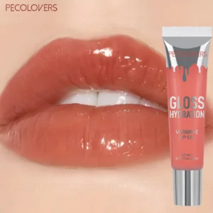 1 Pc Long-lasting Hydrating Lip Gloss Lip Glaze, Moisturizing Water-gloss Makeup Look, Natural for All Types, Perfect Gifts