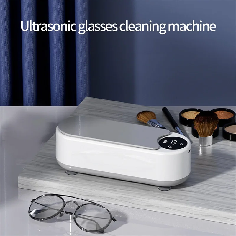 Portable Household Cleaning Machine, 450ml Clean Pod Ultrasonic Cleaner, Jewelry Cleaner Machine for Ring, Glasses, Makeup Brush - Image 2