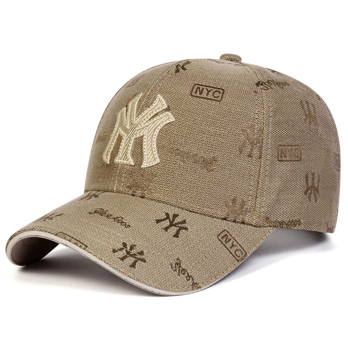 Unisex MY Letter Embroidery Baseball Caps Spring and Autumn Outdoor Adjustable Casual Hats Sunscreen Hat Sports Cap - Image 5
