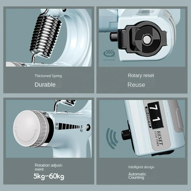 Hand Grips Strengthener Men and Women Arm Spring Finger Massager Expander Hand Exercise Gym Fitness Training Wrist Gripper - Image 3