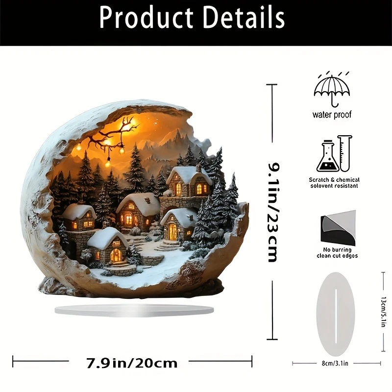 1 pcs Christmas holiday decoration, bohemian style, multifunctional desktop decoration for bedroom, unique gift idea. - Image 5