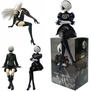 15Cm Anime Original SEGA Nier:automata Ver1.1A 2B Yorha No. 2 Type B Premium Chokonose Figure PVC Model Collectible Toys