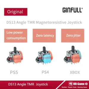 10/30PCS 2nd Generation TMR Electromagnetic Joystick DS13 MAX 3D Analog Stick Rocker for PS5 for PS4 Xbox for Gamepad Controller