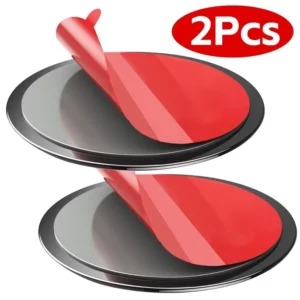 2PCS Mobile Phone Sticker Car Suction Cup Adhesive Sticker Disc Pad Base for GPS Mobile Phone Stand Bracket Holder Camera Mount