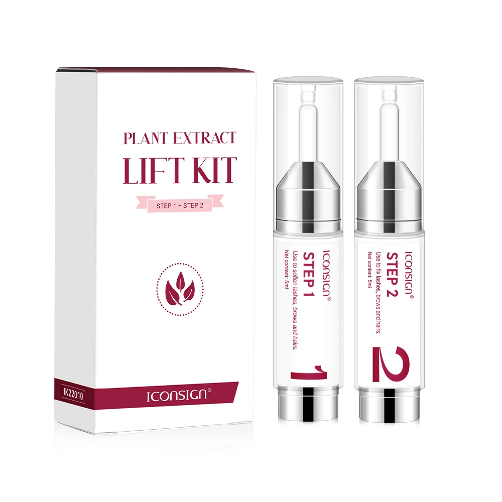 2 Bottles/5ml Supplement Liquid Lash Lift Lotion Eyelash Lifting Kit Eyelash Perm Fixation Lotion Lifting Eyelashes Eye Lash