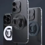 Double-sided Phone Stand Magnetic Phone Finger Ring Holder Foldable Desktop Stand For Magsafe iPhone 16/15/14/13/12 Pro Max