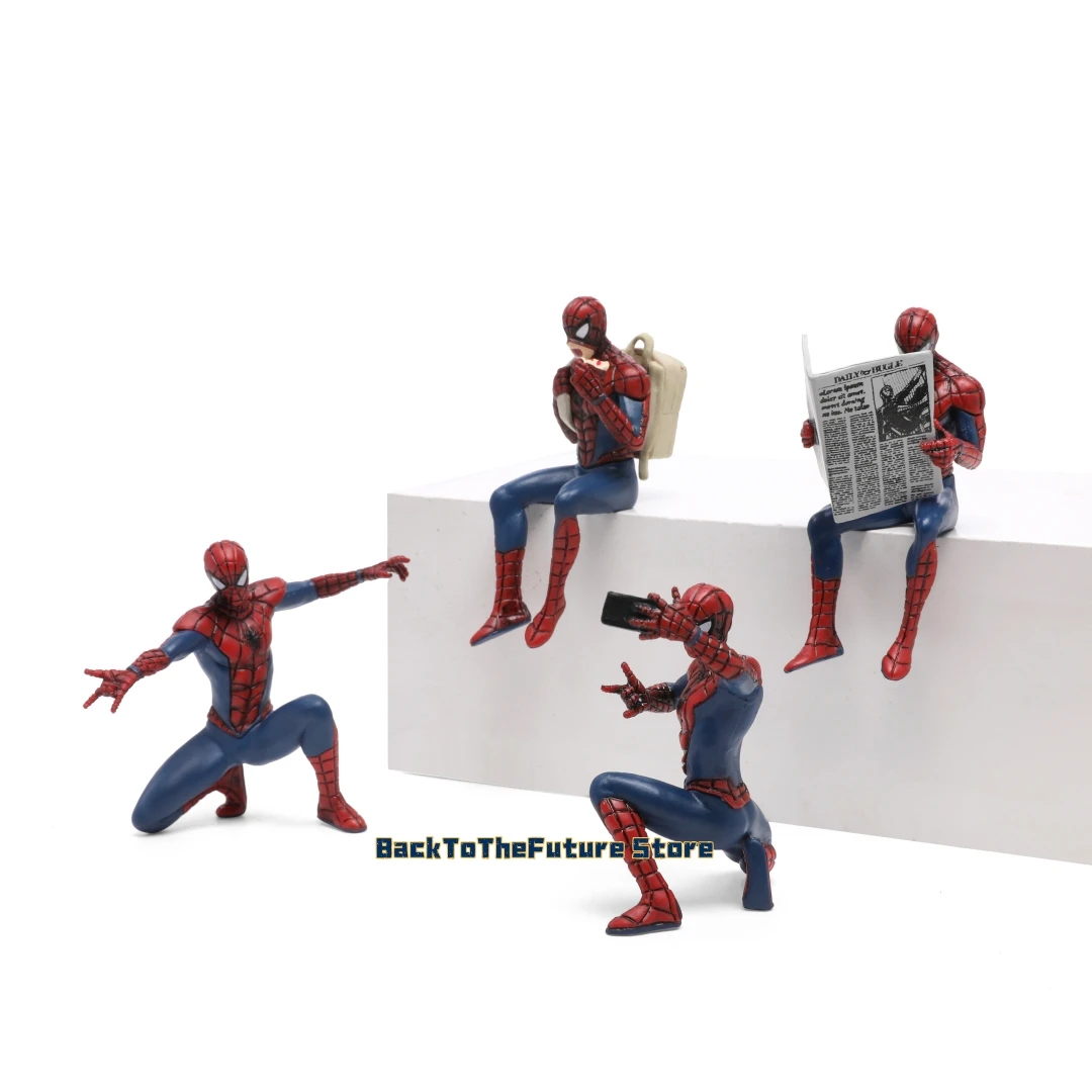 Hasbro Marvel Spider Man Superhero Spiderman 7-9cm Action Figure Spider-Man Anime Collection Mini Toys Model Children Gift - Image 4