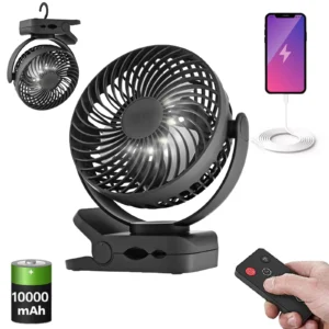 Mini Portable Fan USB Desktop Fan Portable Fan Desktop Office Quiet Cooling Fans 3 Speed Suitable For Tent Home Outdoor Fan