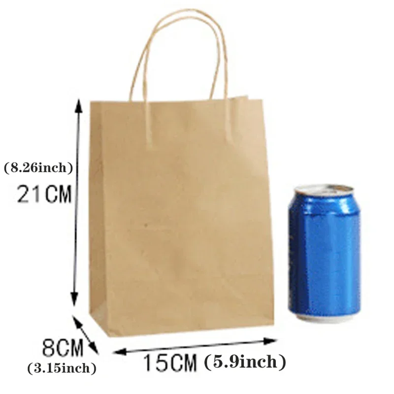 10/30/50pcs Festival Party Gift Bag with Handle Jewelry Shopping Bag Christmas Birthday Wedding Gift Packaging Bag Colored Bags - Image 3