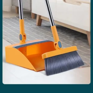 New materials for home furnishing, enlarged and thickened dustpan, broom set, rotating broom, no hair wiping