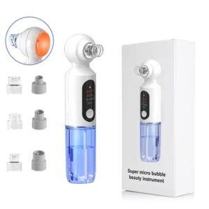 2025 New Blackhead Remover Pore Vacuum With Hot Compress Electric Facial Hydrating Cleaner Pimple Extractor Face Beauty Device