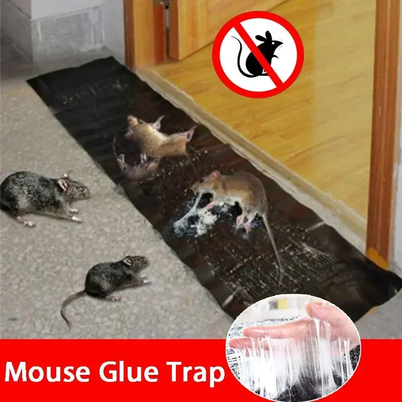 Mouse Board Sticky Mice Glue Trap High Effective Rodent Rat Snake Bugs Catcher Pest Control Reject Non-toxic Eco-Friendly