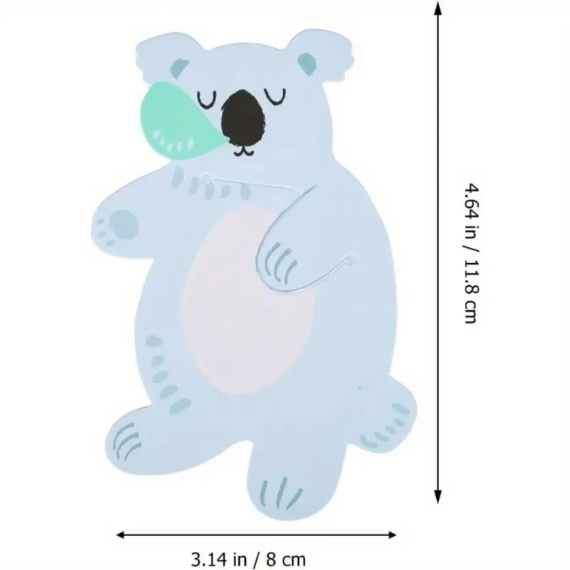 Eco-Friendly Animal Print Party Bags Biodegradable Bear Rabbit Treat Bags for Kids Birthday Baby Shower Easter Baking Packaging - Image 6