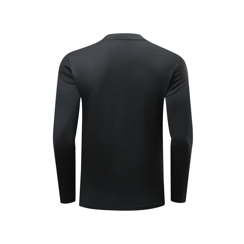 Men's Simple Gradient Color Sport Long Sleeve T-shirt Thin Breathable Casual round Neck Outdoor Running Top Unisex - Image 5