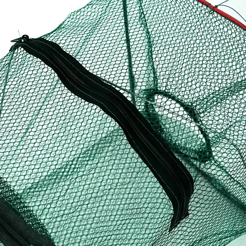 1/2/5pcs Collapsible Cast Net Fish Cage for Crab, Shrimp, and Crayfish - Perfect Fishing Tackle for Outdoor Enthusiasts. - Image 4