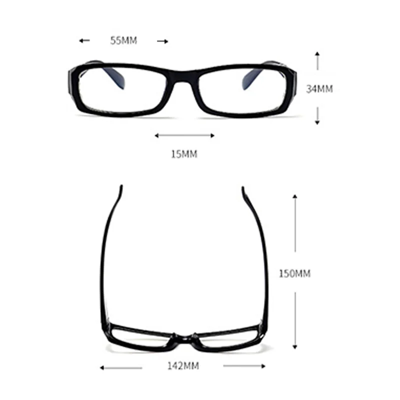 Japanese Korean Small Square Frame Glasses Women Retro Harajuku Eyeglasses Clear Reading Spectacle Blue Light Blocking Eyewears - Image 5