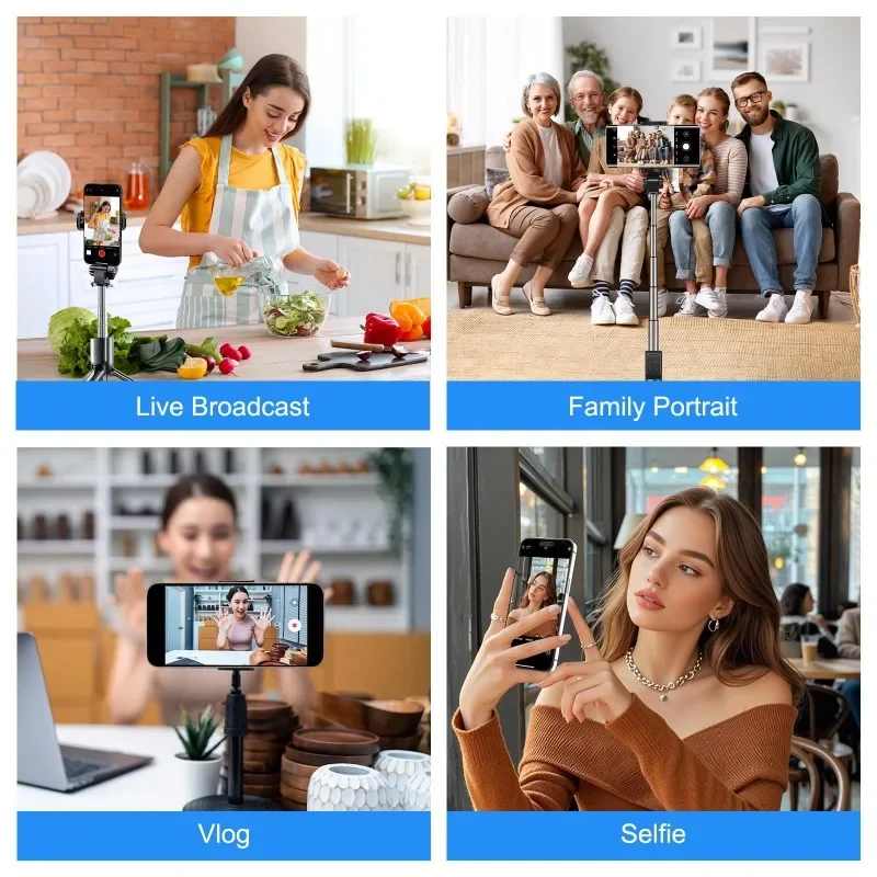 Phone Selfie Monitor Screen Wireless Magnetic Mount Vlog Phone Rear Camera Selfie WiFi Bluetooth Connection for Selfie Live - Image 2