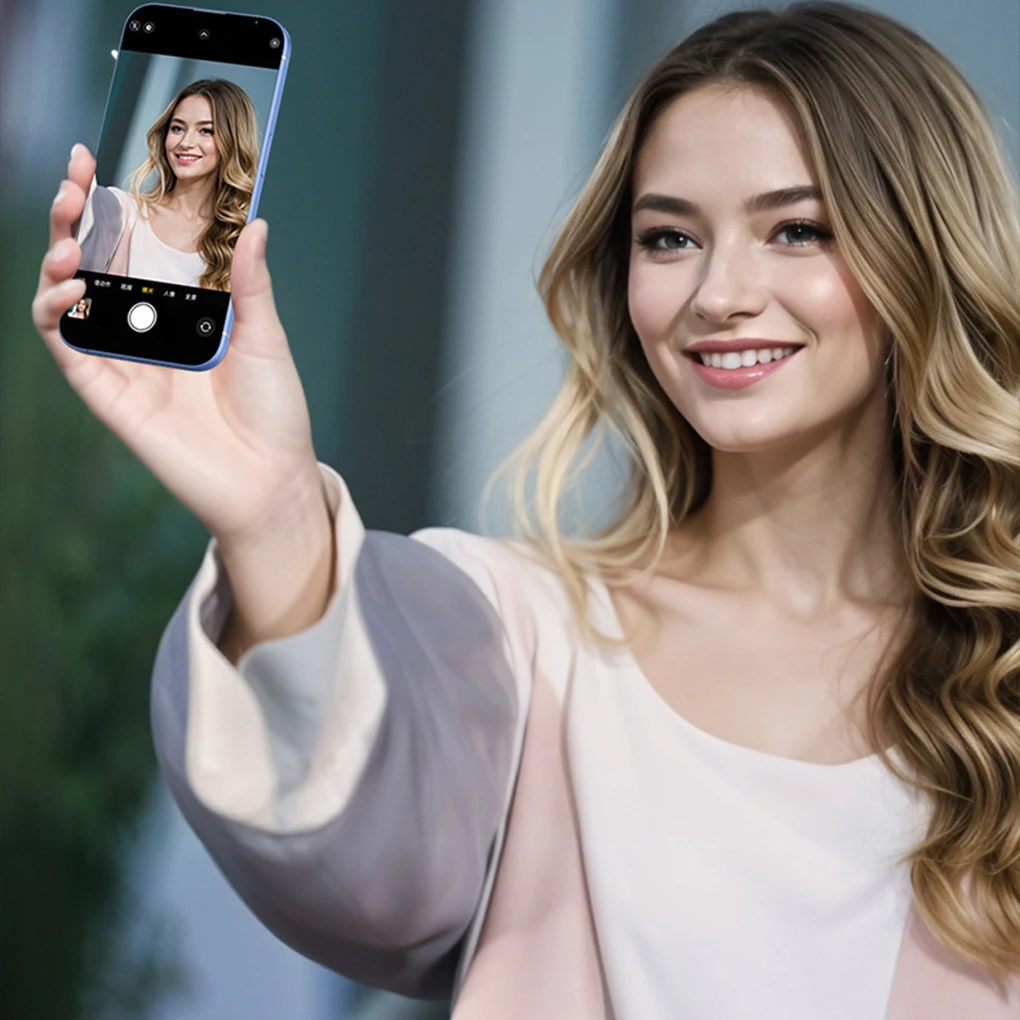 New Magnetic Phone Vlog Selfie Monitor Screen for Phone Rear Camera for Selfie Rear Camera Compatible With iPhone Android - Image 2