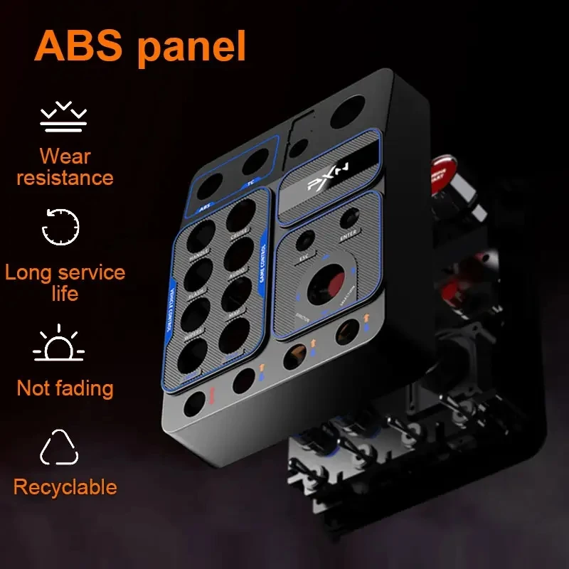 PXN CB1 Simulator Race Central Control Box Multifunctional Keys Control Box RGB For EURO Truck Simulator Racing Game Custom PC - Image 3