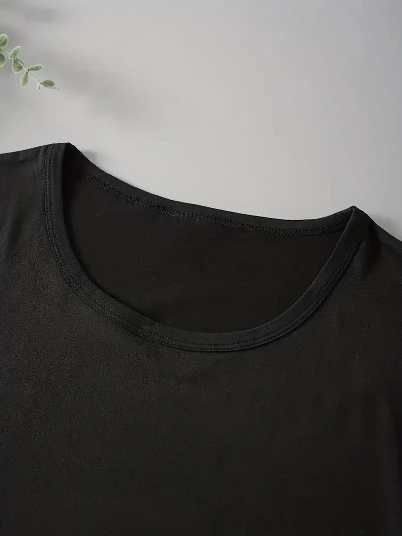 LOS ANGELES Letter Print Crew Neck T-shirt, Casual Loose Short Sleeve Fashion Summer T-Shirts Tops, Women's Clothing - Image 5