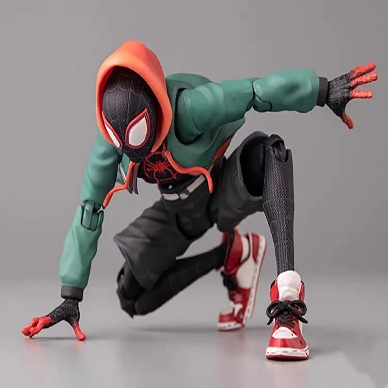 Marvel SHF Spider-Man Parallel Universe 2 Across the Universe Miles Movable Boxed Figure Model - Image 6