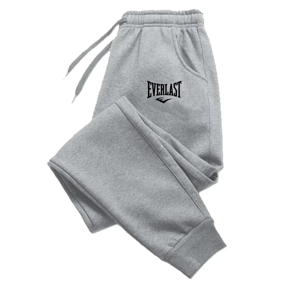 Men Printed Pants EVERLAST Men Women Running Pants Joggers Sweatpant Sport Casual Trousers Fitness Gym Breathable Pants - Image 2