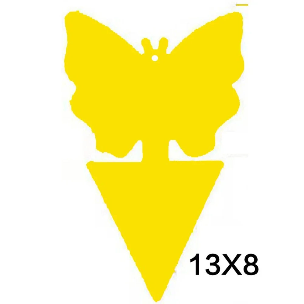 10-200PCS Double-sided Insect Catcher Fly Sticky Trap Board Flycatcher Sticker Plate Pest Traps Bugs for Garden Plant Protection - Image 6