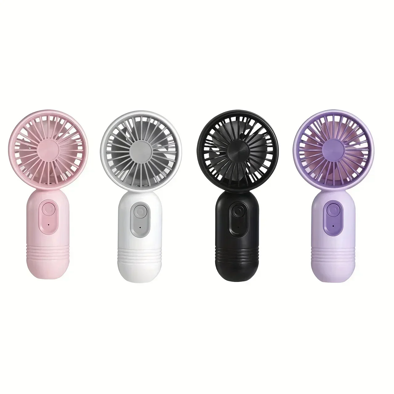 Mini Portable Fan USB Charging 3-speed - Handheld Fan for Men and Women Suitable for Office, Outdoor Travel, and Camping - Image 2
