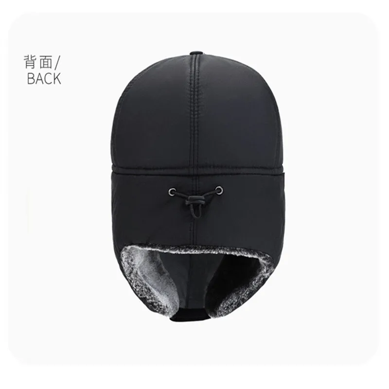 Winter Warm Thickened Artificial Fur Baseball Hat Men's and Women's Skiing Soft Extreme Cold Hat Fishing Hat Outdoor - Image 4