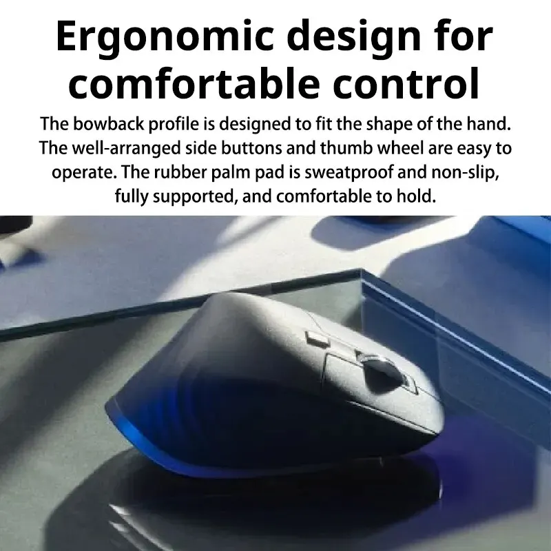 Logitech MX Master 3S Bluetooth Wireless Mouse Bluetooth 2.4G Low Noise Ergonomic Design Mouse For Laptop Gaming Accessoires - Image 4