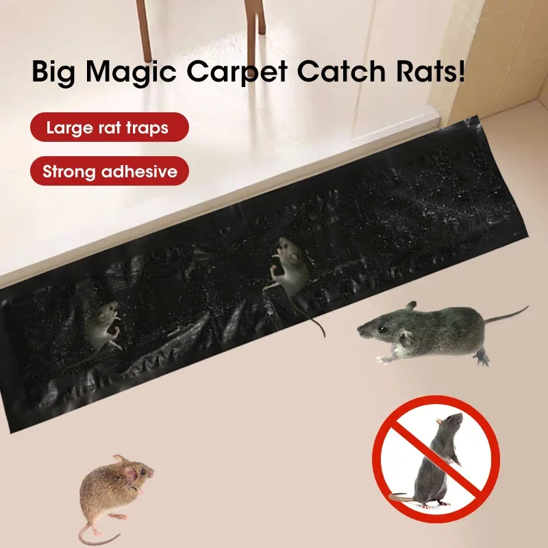 Mouse Board Sticky Mice Glue Trap High Effective Rodent Rat Snake Bugs Catcher Pest Control Reject Non-toxic Eco-Friendly - Image 2
