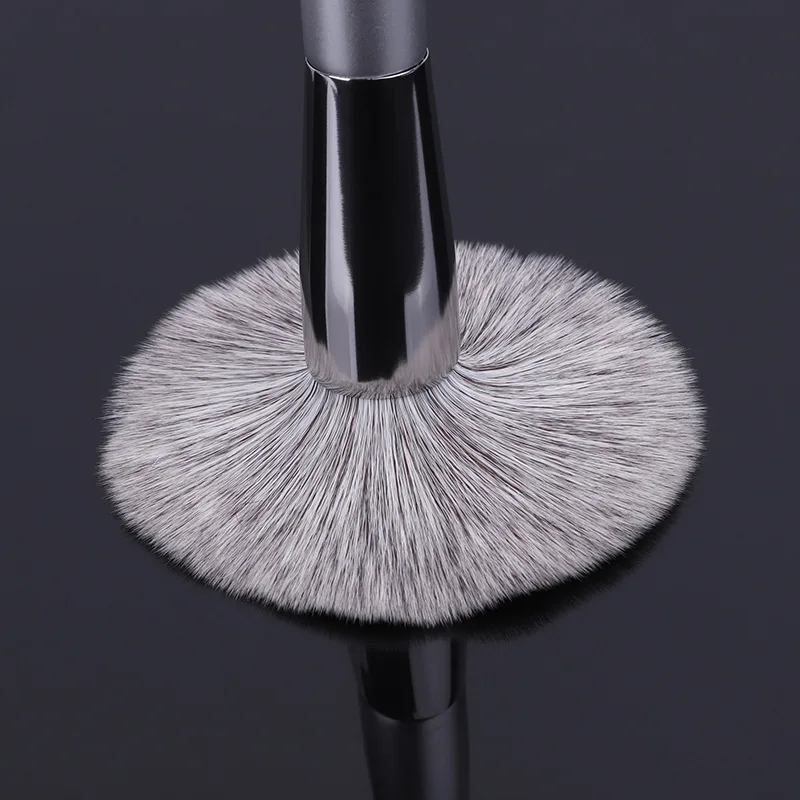 KLINA 12PCS Makeup Brushes Kit Professional Natural Goat Hair Foundation Powder Contour Eyeshadow Lip Make Up Tools For Women - Image 6