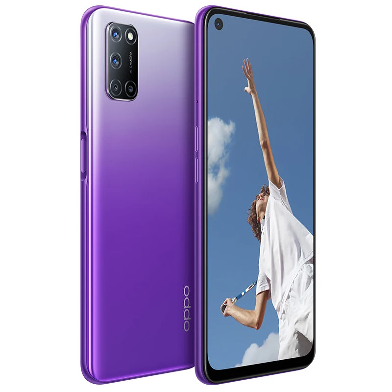 OPPO A92 LTE GSM Unlocked 6.5" 12MP Quadruple camera (Dual SIM)((Snapdragon 665)(Black/Purple/Blue Global) 5000mAh used phone - Image 4