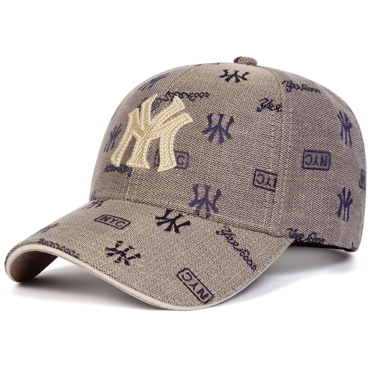 Unisex MY Letter Embroidery Baseball Caps Spring and Autumn Outdoor Adjustable Casual Hats Sunscreen Hat Sports Cap - Image 4