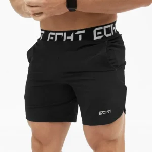 New Men Fitness Bodybuilding Shorts Man Summer Gyms Workout Male Breathable Quick Dry Sportswear Jogger Beach Short Pants