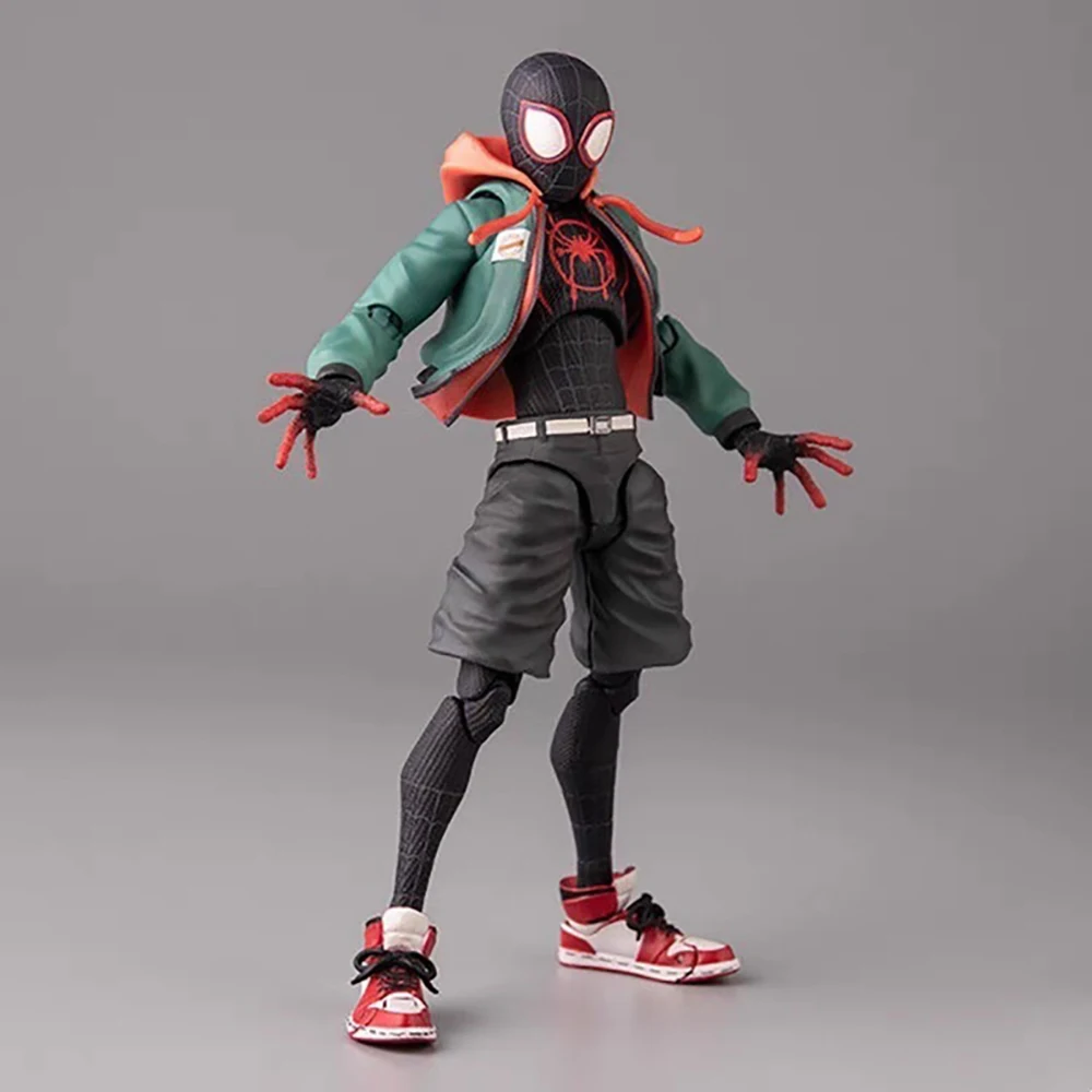 Marvel SHF Spider-Man Parallel Universe 2 Across the Universe Miles Movable Boxed Figure Model - Image 5