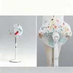 Durable Electric Fan Dust Cover, Universal Design Compatible with All Types of Fans, Random Color, Ideal for Home & Office Use