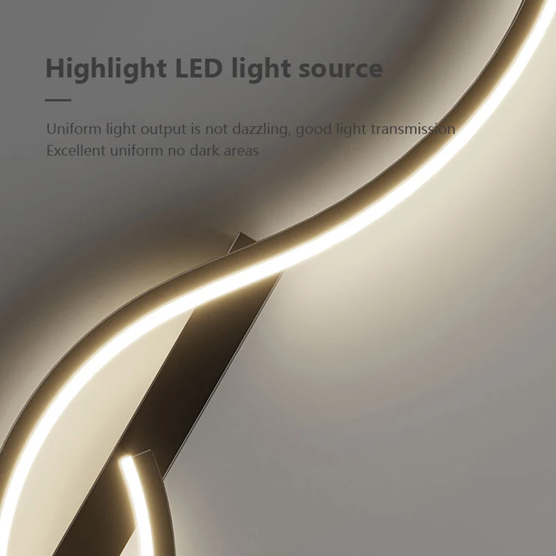 Modern LED Wall Lamp Minimalist Led Light Bedroom Bedside Long Strip Wall Sconces Living Room Sofa Home Indoor Lighting Fixture - Image 6