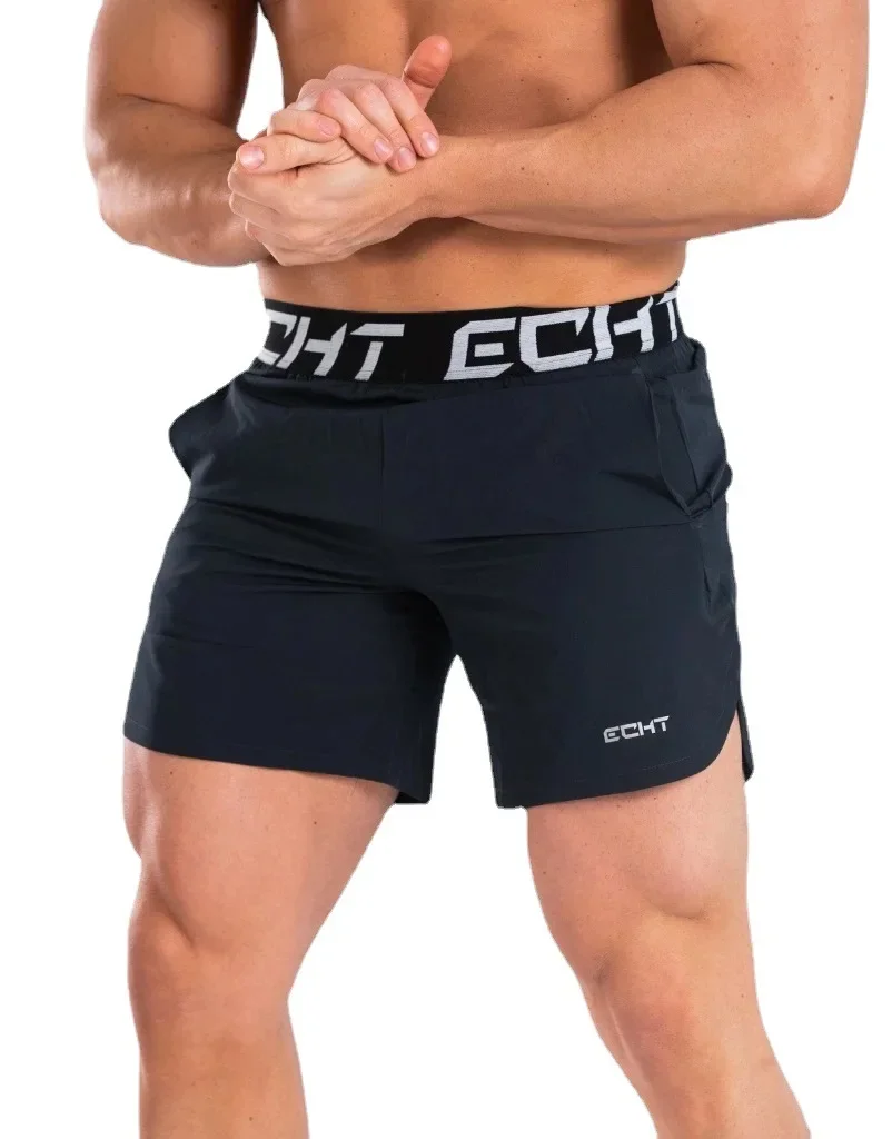 New Men Fitness Bodybuilding Shorts Man Summer Gyms Workout Male Breathable Quick Dry Sportswear Jogger Beach Short Pants - Image 3