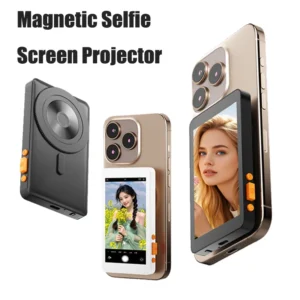 Smartphone Magnetic Monitor Screen Projector Phone Rear Camera Selfie For Vlog Live Stream Video Recording For Android iPhone