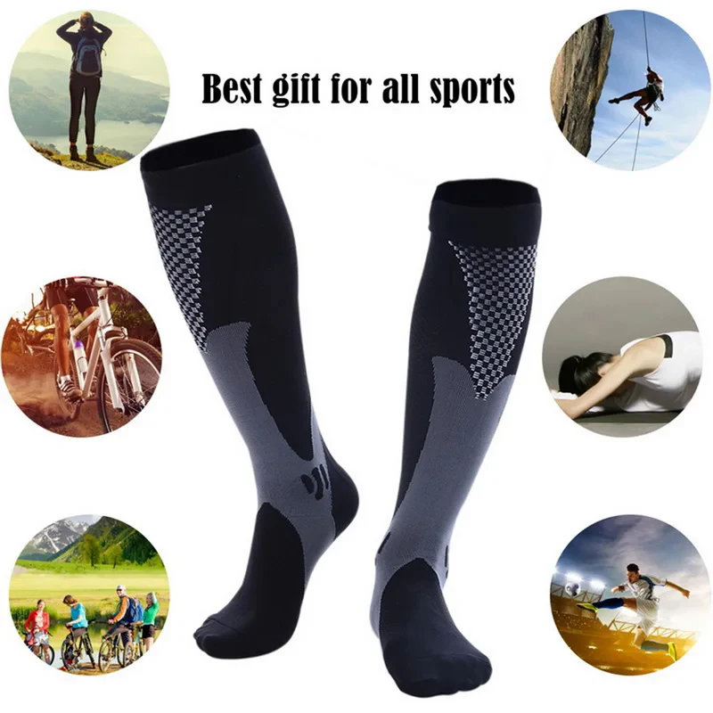 Magic Pressure Sports Long Socks Medical Competitive Sports Nurse Socks Outdoor Running Cycling Sports Socks - Image 6